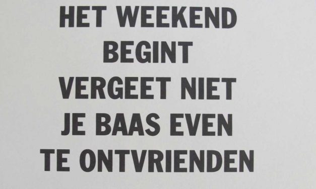 De mix tussen privé en werk op sociale media