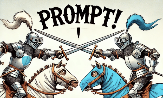 Prompt battle op de werkvloer: met een beetje competitie leren over generatieve AI