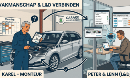 Eén L&D’er met 17 AI-assistenten